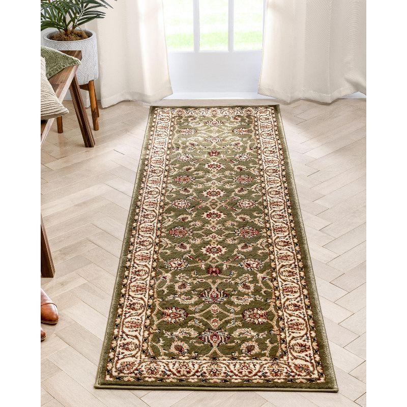 Noble Sarouk Persian Floral Oriental Formal Traditional Area Rug