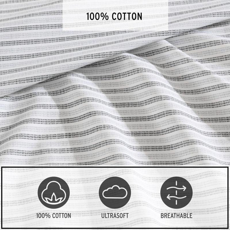 Eddie Bauer 100% Cotton Percale Sheet Set