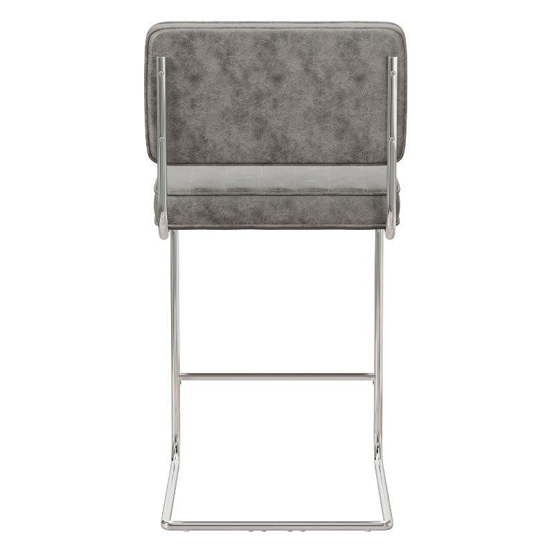 Set of 2 Breuer Metal Counter Height Stools - Hillsdale Furniture