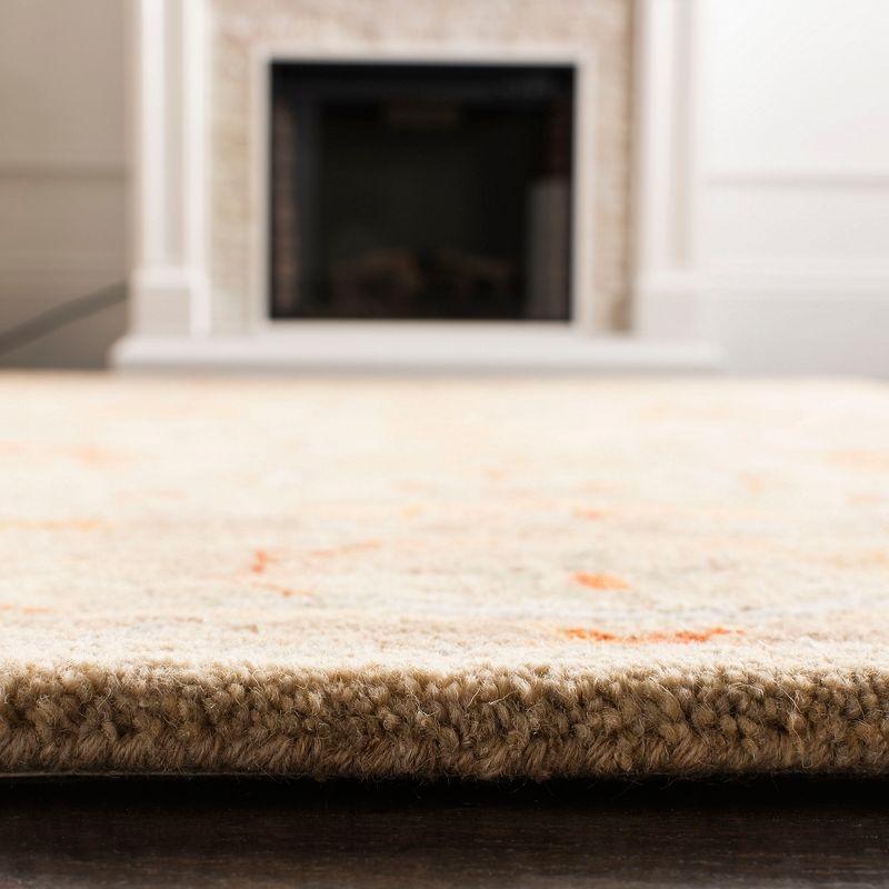 Antiquity AT63 Hand Tufted Runner Rug - Beige/Multi - 2'3"x8' - Safavieh.