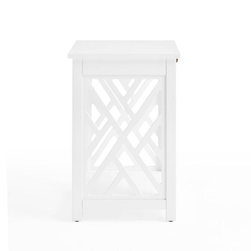 36" Middlebury Coffee Table, End Table with Tray and Console Table White - Alaterre Furniture: Living Room 3-Piece Set