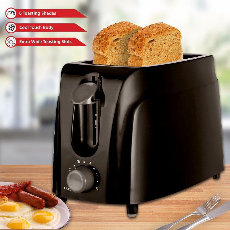 Brentwood Appliances 2 Slice Cool Touch Toaster