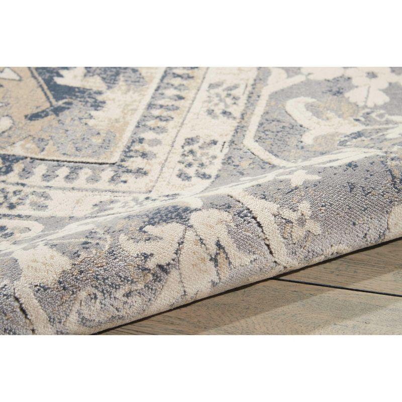 Malta Ivory Rectangular French Country Accent Rug