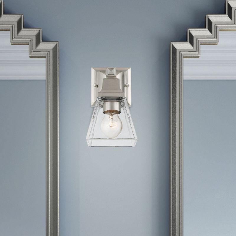 Livex Lighting Mission 1 - Light Sconce in  Brushed Nickel
