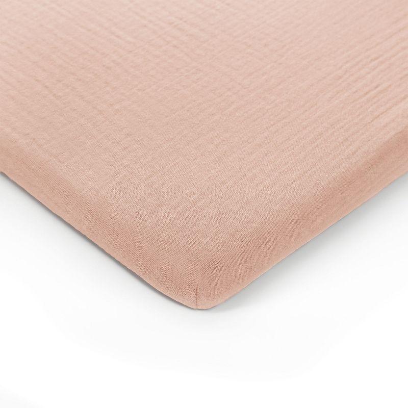 Comfy Cubs Fiited Sheets Cotton Blend Fitted Bassinet Sheet