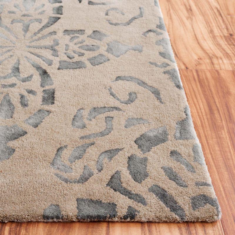 Dip Dye DDY719 Hand Tufted Accent Rug - Camel/Grey - 2'x3' - Safavieh.