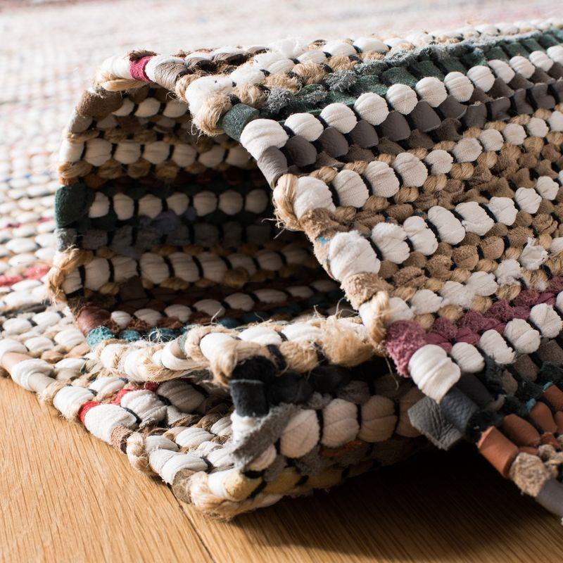 Vintage Leather VTL373 Hand Woven Area Rug - Multi - 4'x6' - Safavieh.