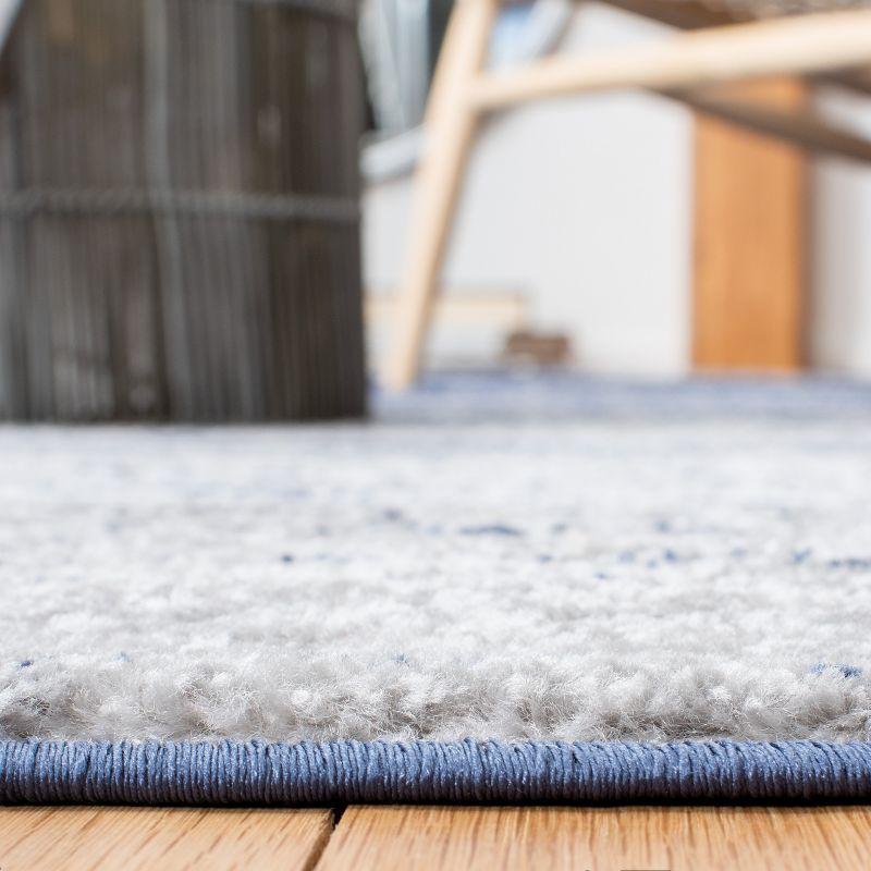 Adirondack ADR113 Machine Made Indoor Accent Rug - Navy/Grey - 3'x5' - Safavieh