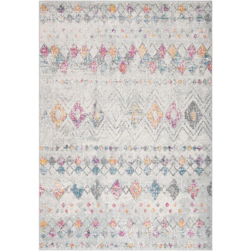 Madison 700 MAD798 Power Loomed Indoor Area Rug - Grey/Gold - 9'x12' - Safavieh