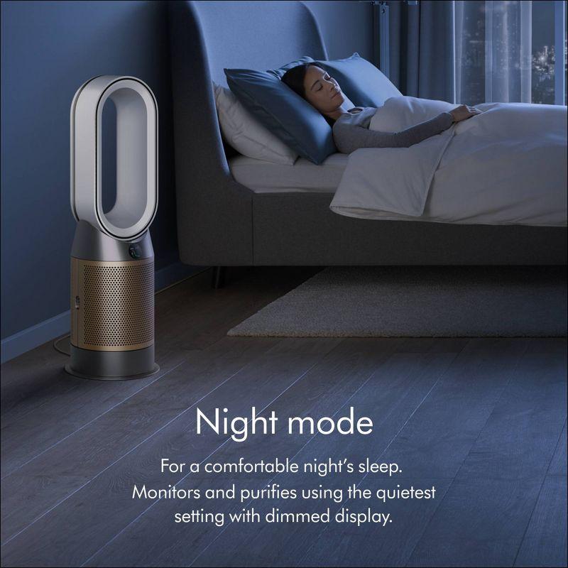 Dyson Dyson Hp09 Purifier Hot + Cool Formaldehyde Purifying Fan, White/gold