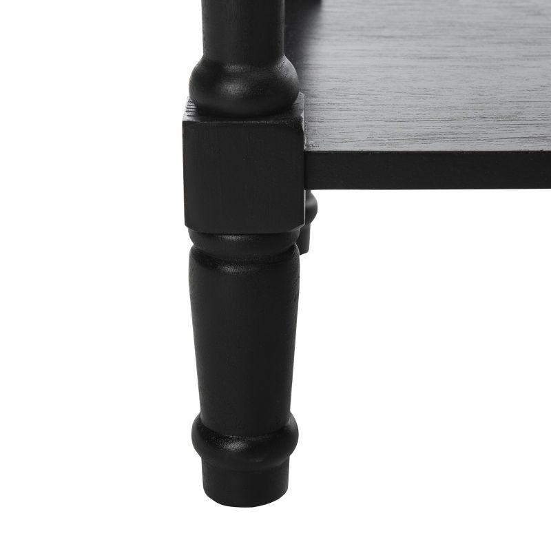 Christa Console - AMH5737A - Black - Safavieh Couture