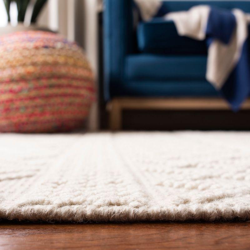 Vermont VRM211 Hand Woven Runner Rug - Ivory - 2'3"x16' - Safavieh.