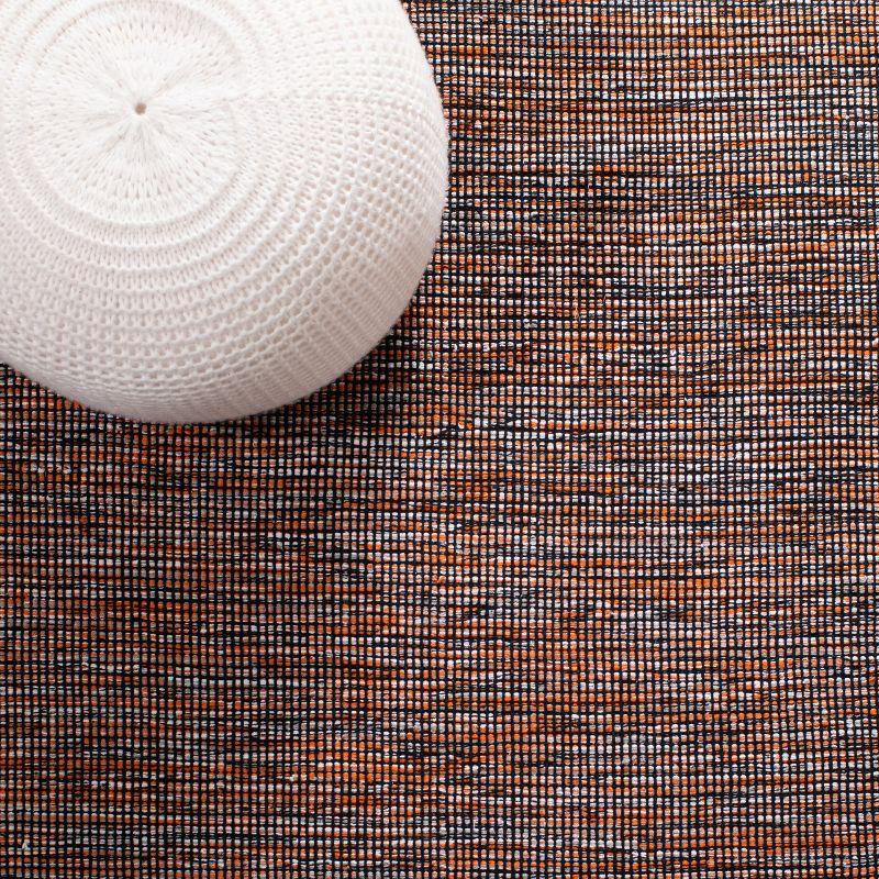 Montauk MTK620 Hand Woven Area Rug - Orange/Black - 6'x9' - Safavieh.