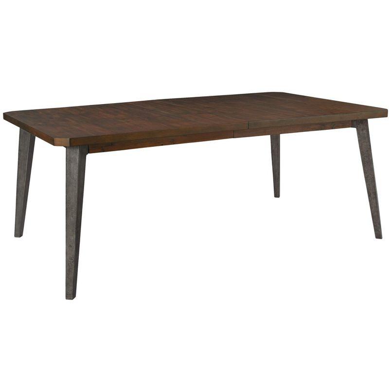 Extendable Solid Wood Top Dining Table