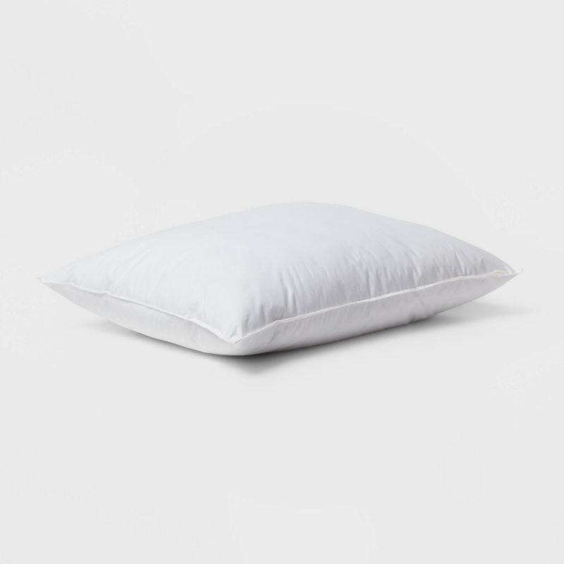 Standard/Queen Machine Washable Medium Microgel Down Alternative Bed Pillow - Threshold™