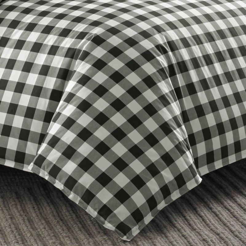 Black Mountain Plaid Duvet Cover Set - Eddie Bauer