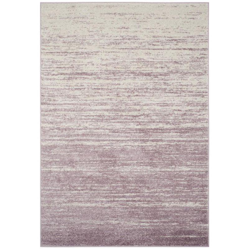 Adirondack ADR113 Machine Made Indoor Area Rug - Cream/Purple - 5'-1"x7'-6" - Safavieh