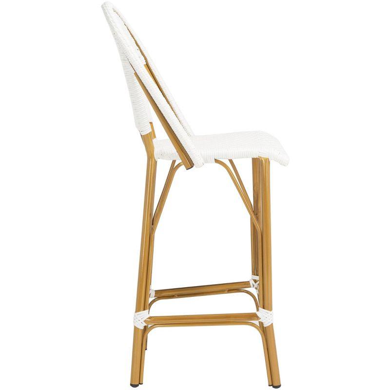 Ford Barstool - Indoor/Outdoor - PAT4008 - White - Safavieh