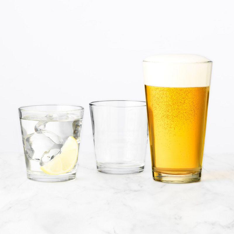 Libbey Restaurant Basics Libbey Stacking Double Old Fashioned Glasses (Set of 12)