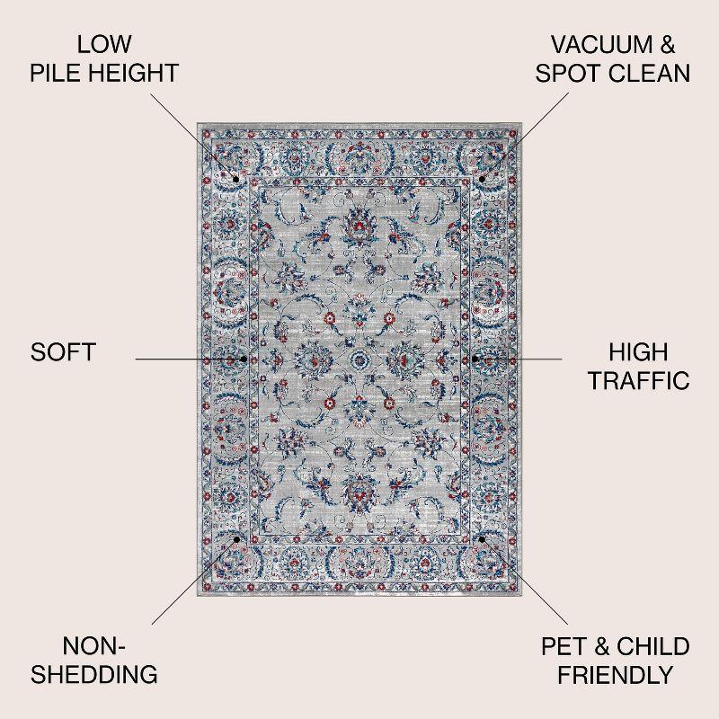 Modern Persian Vintage Area Rug  - JONATHAN Y