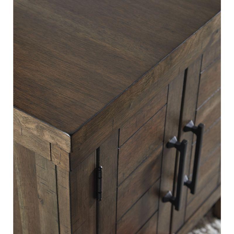 Signature Design by Ashley Casual Moriville End Table, Grayish Brown