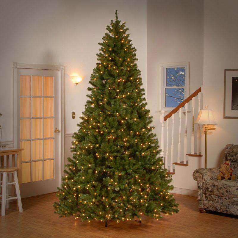 Prelit North Valley Spruce Artificial Christmas Tree Clear Lights - National Tree Company