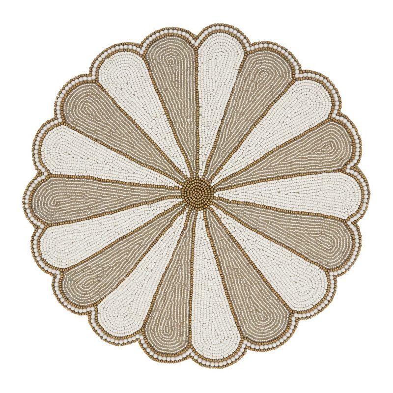 No Pattern Round Placemat