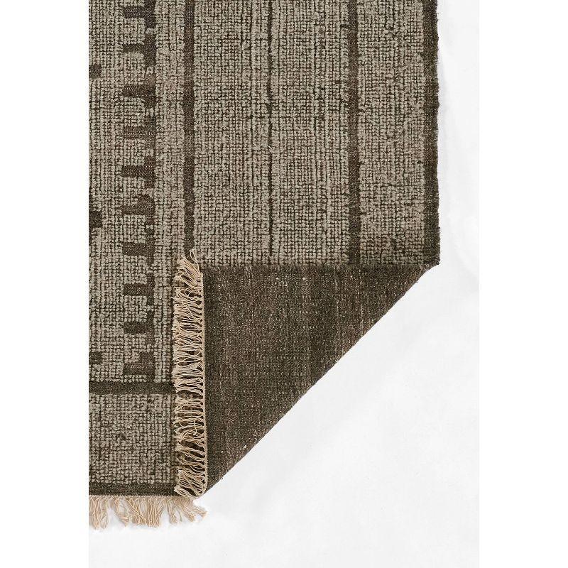 Journee Handwoven Wool Rug - 2' x 3'