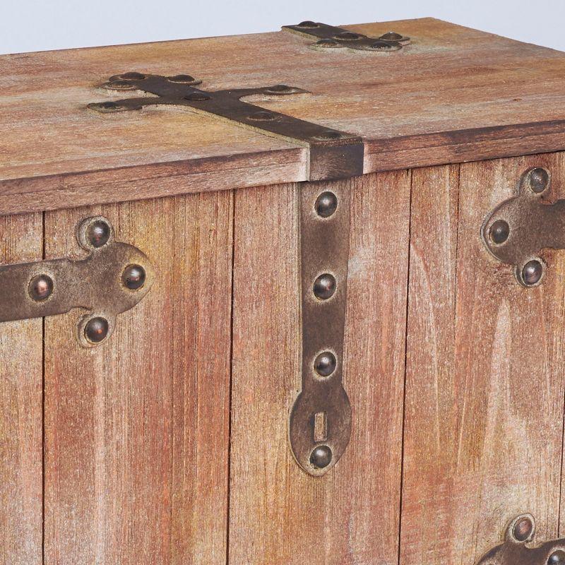 Household Essentials Decorative Trunk, Victorian, Large