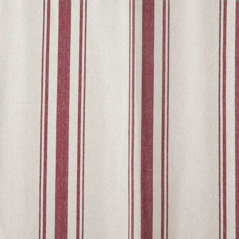 Cotton Blend Semi Sheer Curtain Pair