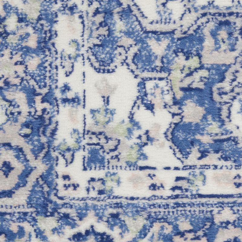 Nourison Whimsicle WHS03 Indoor only Area Rug - Grey Blue 8' x 10'