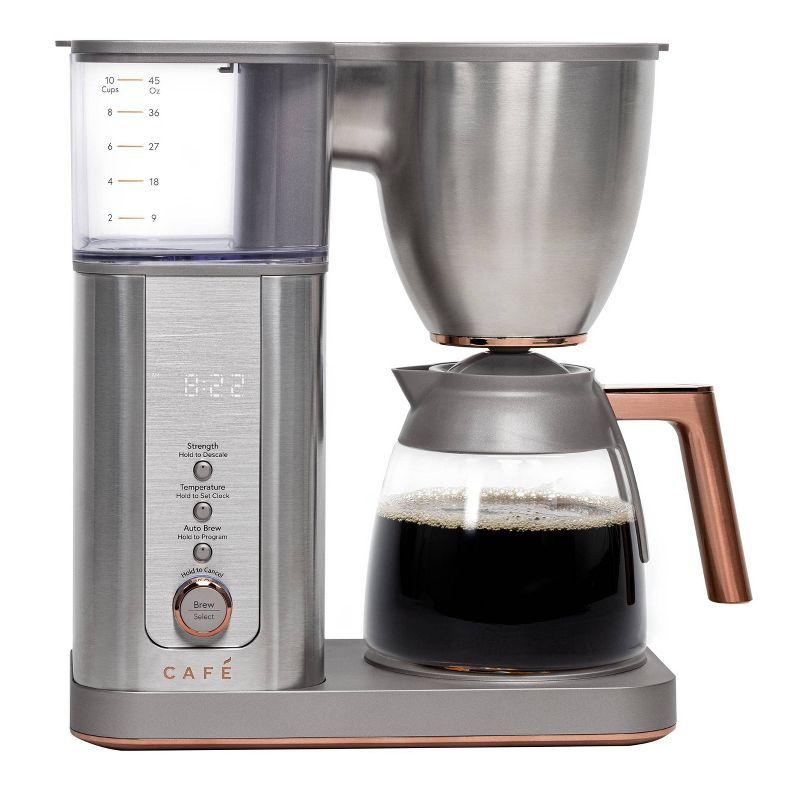 Café C7CDABS2RS3 Café 10-Cup Specialty Drip Coffee Maker with Glass Carafe