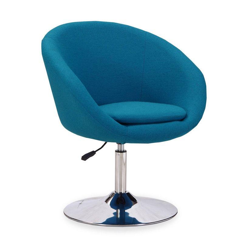 Sior Upholstered Swivel Barrel Chair