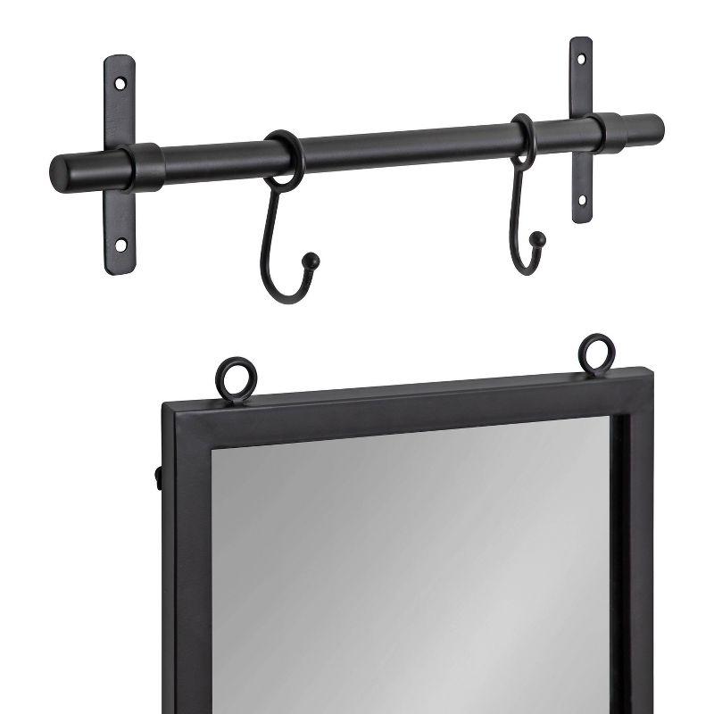 Gammons Functional Wall Mirror - Kate & Laurel All Things Decor