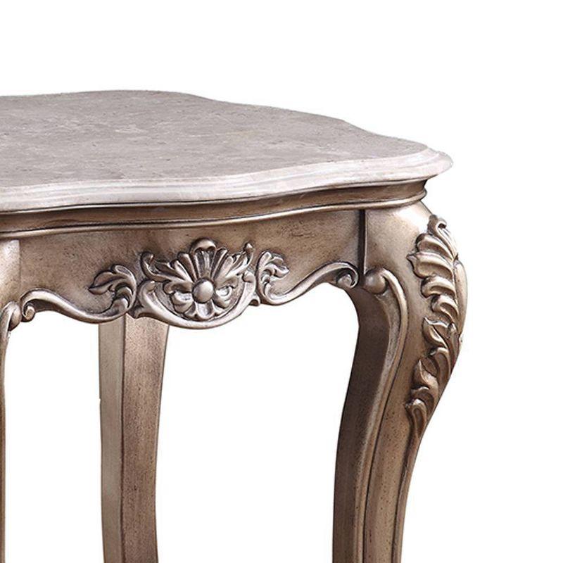 Adams Genuine Marble End Table