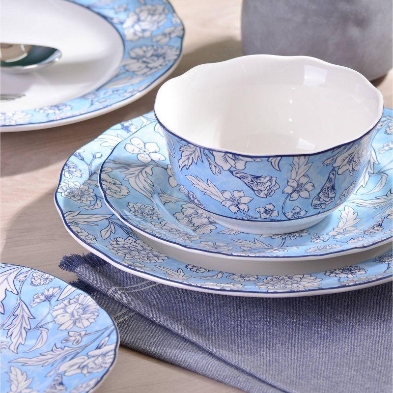 Cleremont Light Blue 12 Pc Dinnerware Set