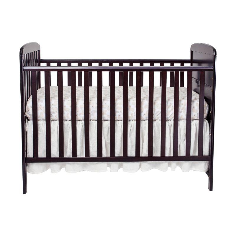 Suite Bebe Ramsey 3-in-1 Convertible Crib and Changer Combo - Espresso