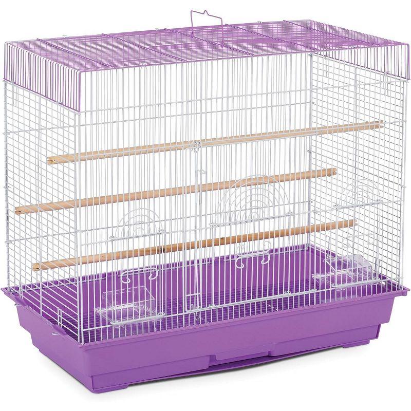 Prevue Pet Products SP1804-3 Flight Cage, Lilac/White,26" L x 14" W x 22 1/4" H