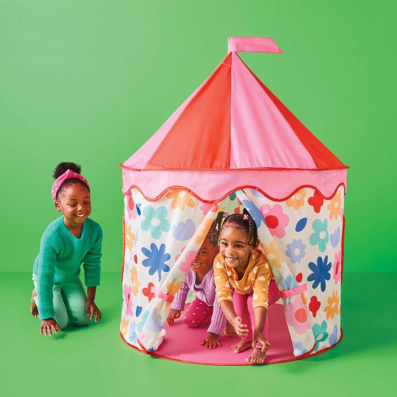 Play Tent Pink - Gigglescape™: Kids & Toddler Tent, Outdoor Toys, Polyester, 3+ Years