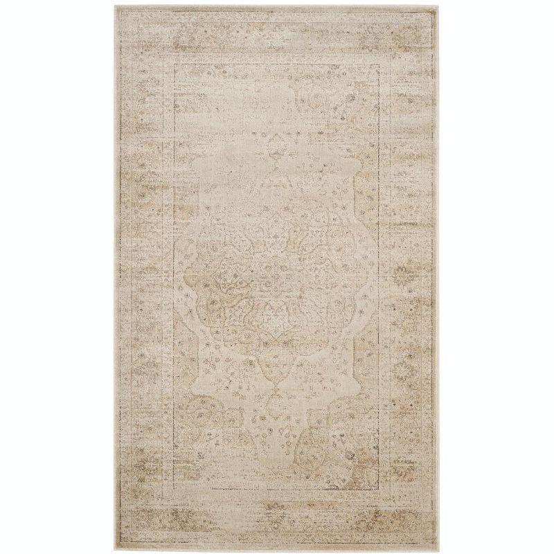 Vintage VTG158 Power Loomed Indoor Accent Rug - Creme - 3'3"x5'7" - Safavieh.
