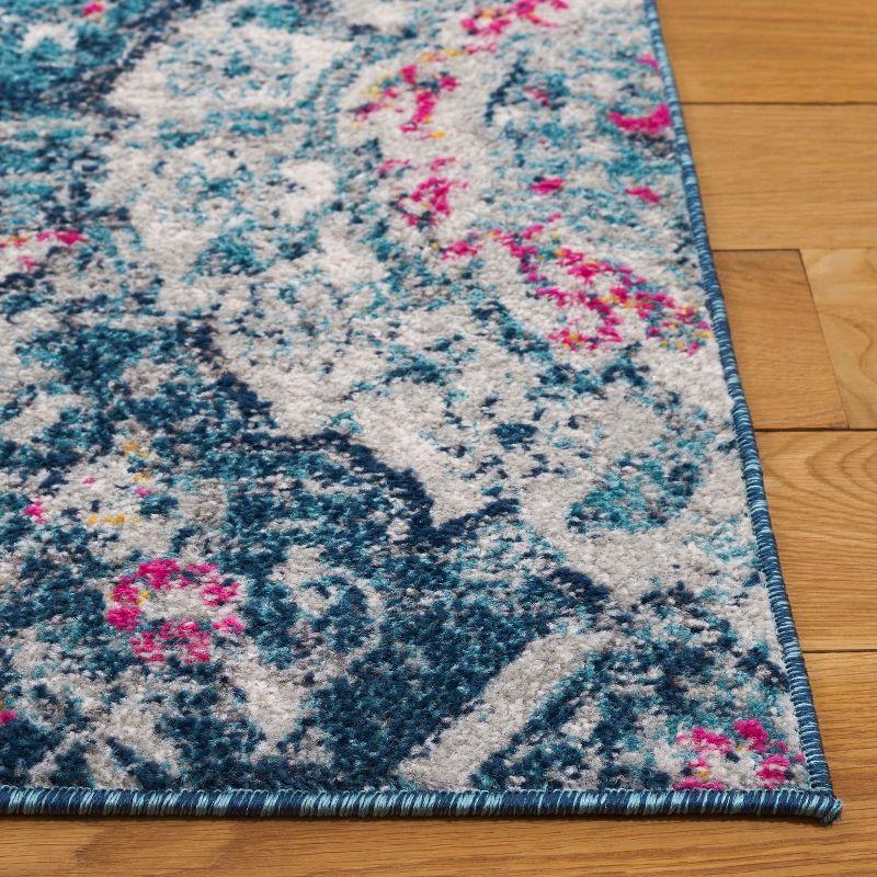 Madison MAD600 Power Loomed Indoor Area Rug - Blue/Grey - 5'3"x7'6" - Safavieh
