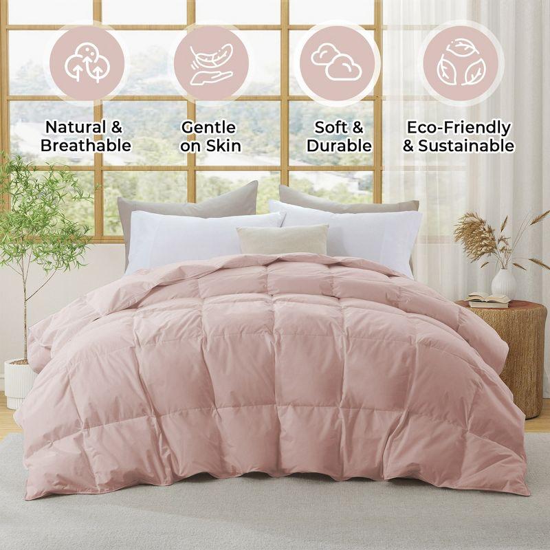 600 Fill Power All Season Down Comforter Duvet Insert