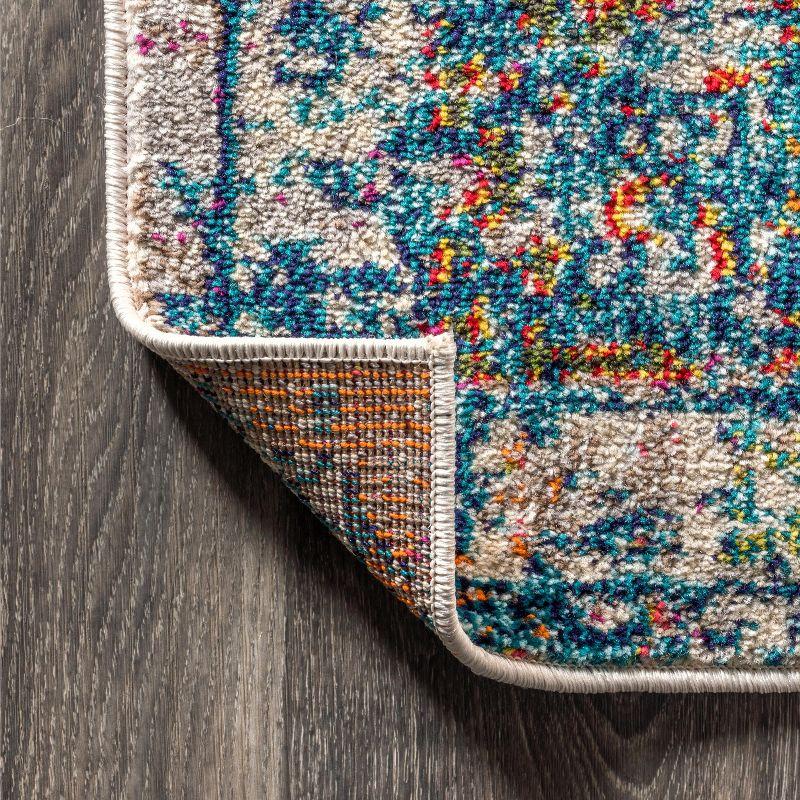 Bohemian FLAIR Boho Vintage Faded Area Rug - JONATHAN Y