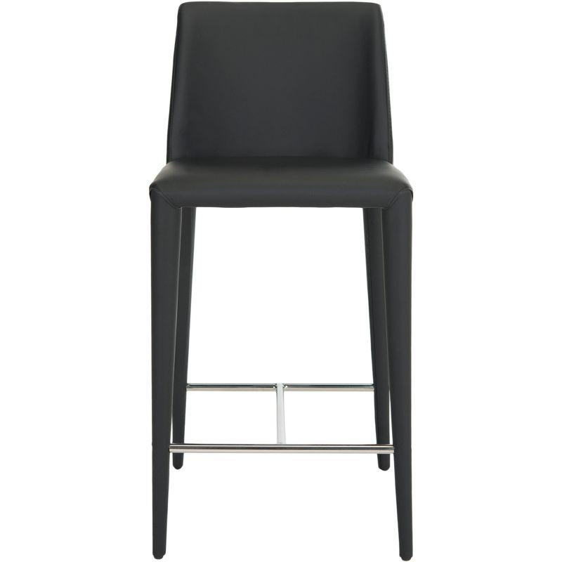 Garretson Counter Stool (Set of 2) - FOX2021 - Black - Safavieh Couture