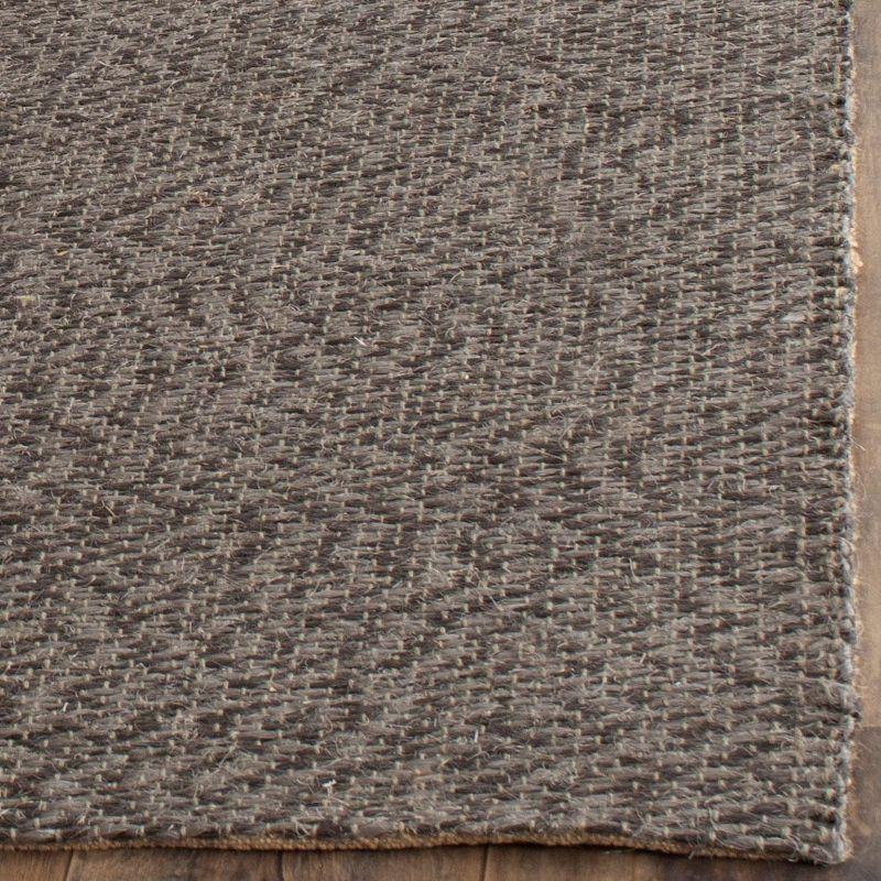 Handmade Gray Braided Jute 8' x 10' Area Rug