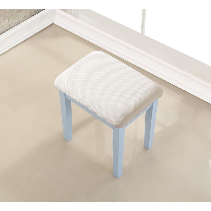 XICHONGDIANSHANG Wood Moniya Makeup Vanity Table And Stool Set