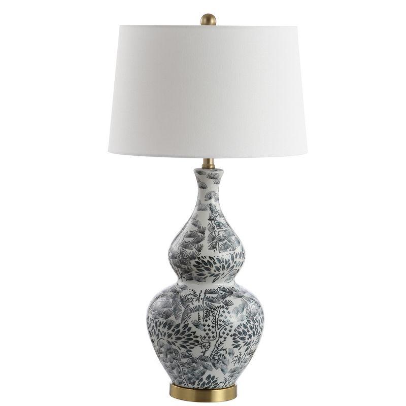 Alder Table Lamp (Set of 2) - Black/White - Safavieh.