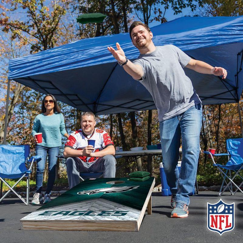 NFL Philadelphia Eagles 2'x4' Wood Cornhole Set