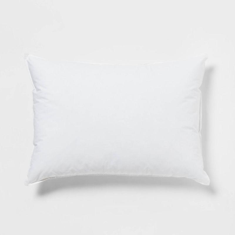 Standard/Queen Machine Washable Medium Microgel Down Alternative Bed Pillow - Threshold™