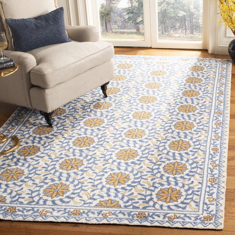 Chelsea Hand Hooked Wool Floral Rug